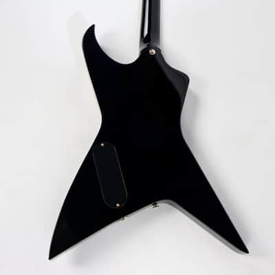 Evil Instruments (Claudio Sanchez) Presents: “The Jackhammer” - Black with Gold Mirror Pickguard (In partnership with Dunable Guitars) image 9