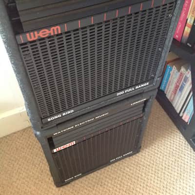WEM Song Bird 200 FULL RANGE 1980s - BLACK imagen 2