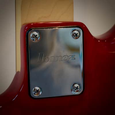 Ibanez JS100-TR Joe Satriani Signature 1994 - 2008 - Transparent Red image 12