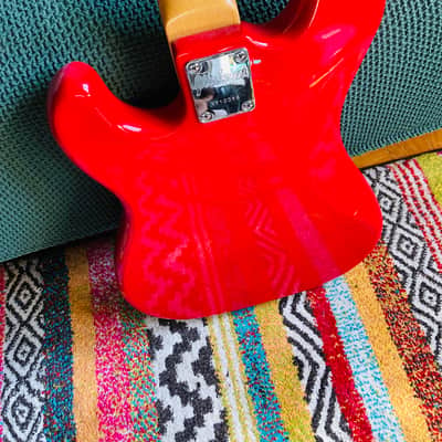 Maison Precision Bass 4-String – Candy Apple Red – Excellent Condition + Gig Bag image 7
