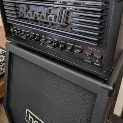 Randall Satan 50 Ola Englund Signature 2-Channel 50-Watt Tube Guitar Amp Head 2010s - Black image 5