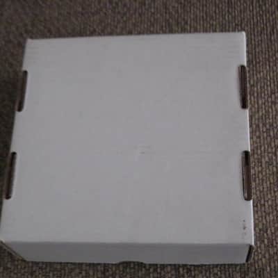mostly very clean Electro Harmonix EMPTY BOX and printout copy of Owner's Manual & original Warranty / Registration card (+ bubble wrap and plastic bag) ONLY for White Finger Analog Optical Compressor pedal - classic casing size (NO pedal, NO adapter) image 17