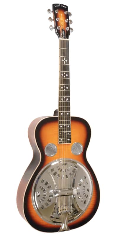 Gold Tone PBR-D Paul Beard Signature Series Resophonic Deluxe Roundneck Resonator Guitar w/Hard Case image 1
