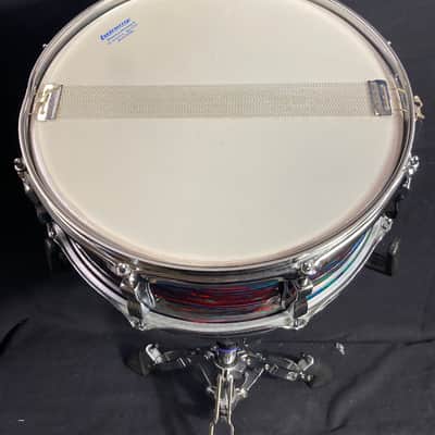 Ludwig 1971 Psychedelic Red - 5x14" Jazz Festival Snare Drum, Excellent! image 18