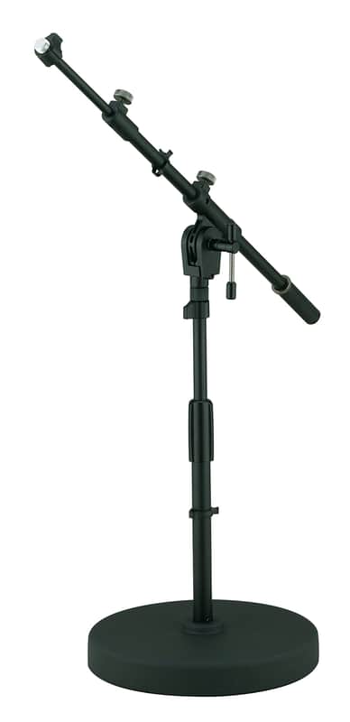 TAMA Iron Works Tour MS456RLBK Round-Base Low-Profile Telescoping Boom Stand image 1