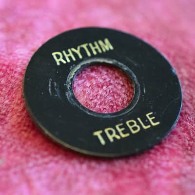 Vintage 1960's Gibson Les Paul Custom Switch Ring Poker Chip - SG Standard Special image 2