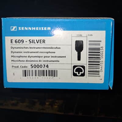 Sennheiser e609 Silver Supercardioid Dynamic Microphone 1998 - Present - Dark Gray image 2