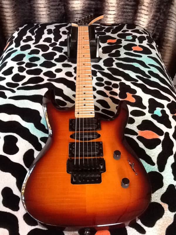 KRAMER "STRIKER" CUSTOM FR-424CM 2008-09 "Sunburst" BAD-AXE! 🎸🎸🎸 image 1