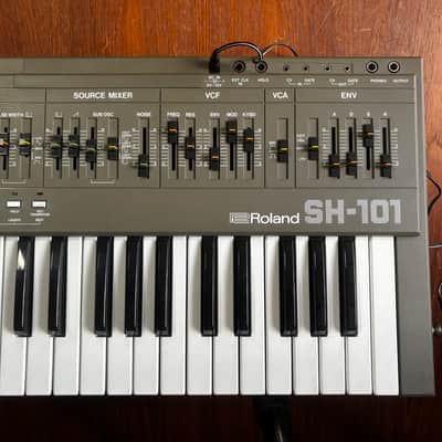 Roland SH-101 monophonic bass synthesizer w/ MOD GRIP SH101 image 3