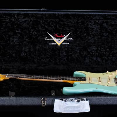 Fender Custom Shop "The 63" 1963 Stratocaster Relic Surf Green 65 C (151) image 6