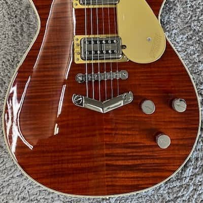 Gretsch G6228FM Player Jet BT Flame Maple, Ebony Fretboard, Bourbon Stain - MIJ image 10