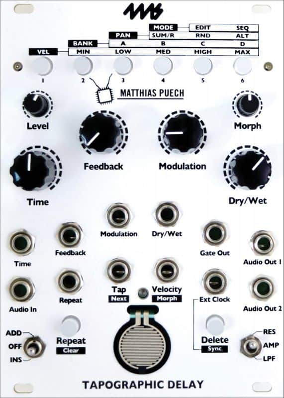 4MS Tapographic Delay (TAPO) image 1