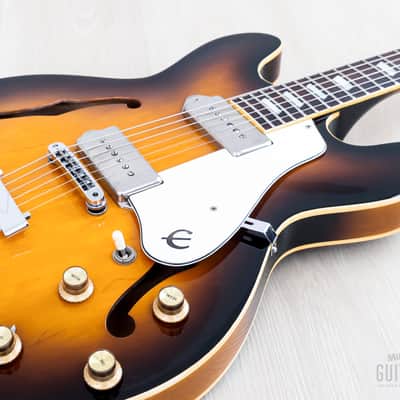 1980 Epiphone Casino Vintage Guitar Tobacco Sunburst Near-Mint, Matsumoku image 7