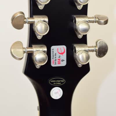 2021 Epiphone Les Paul Prophecy Electric Guitar, Red Tiger Aged Gloss image 9