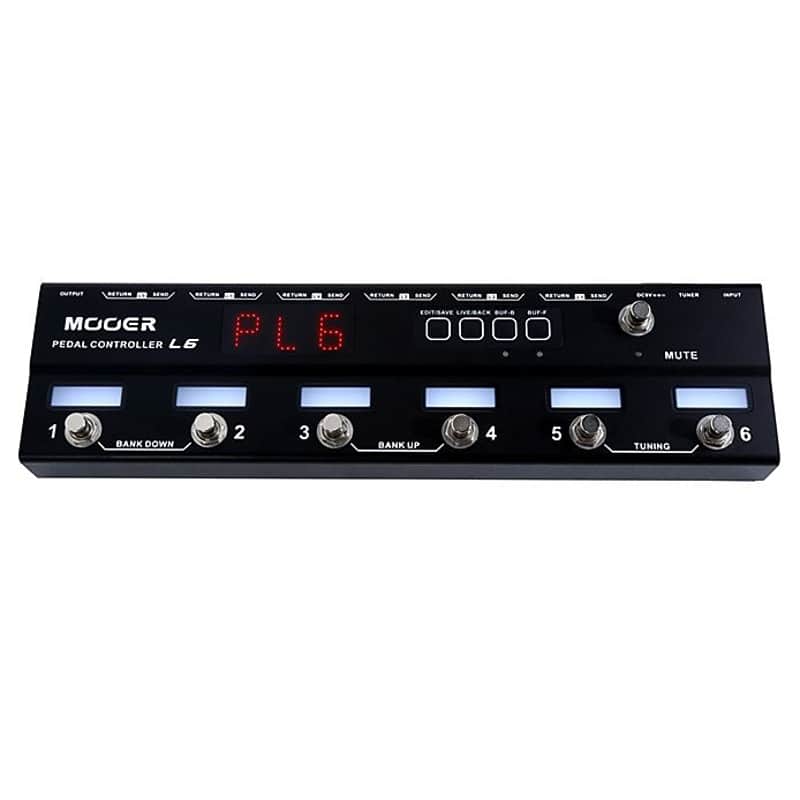 Mooer L6 Programmable Effect Pedal Loop Switcher image 1