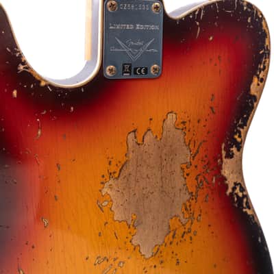 Brand New Fender Telecaster Custom Shop LTD '59 Super Heavy Relic 3CS image 7