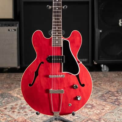 Gibson 1961 ES-330TC Thinline Hollow Body Electric Guitar Cherry with Hardshell Case - Used image 3