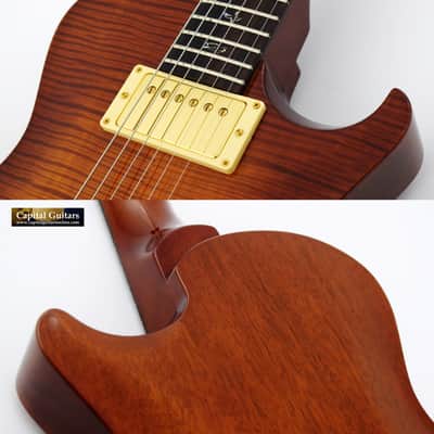 Paul Reed Smith Singlecut Hollowbody I with Artist Package & Piezo, 2008 Violin Amber Near Mint! image 11