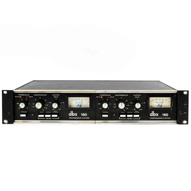 dbx 160 Compressor / Limiter 1970s - Black