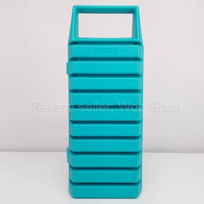 Lot of 10 NEW Sony HF 60 & 90 Audio Cassettes w/Turquoise Tape Taxi Storage Case image 10