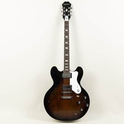 1983 Epiphone Riviera, Antique Sunburst, MIJ - Bonehead Model image 4