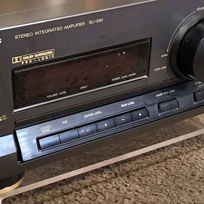 Technics Technics SU-G91 is a vintage stereo integrated amplifier 90s - Black image 8