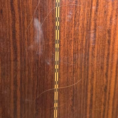 Vintage Japan 1970s S. Yairi 9110 SYairi Dreadnought Acoustic Natural - Top Splice Repair & GREAT Sound! image 22