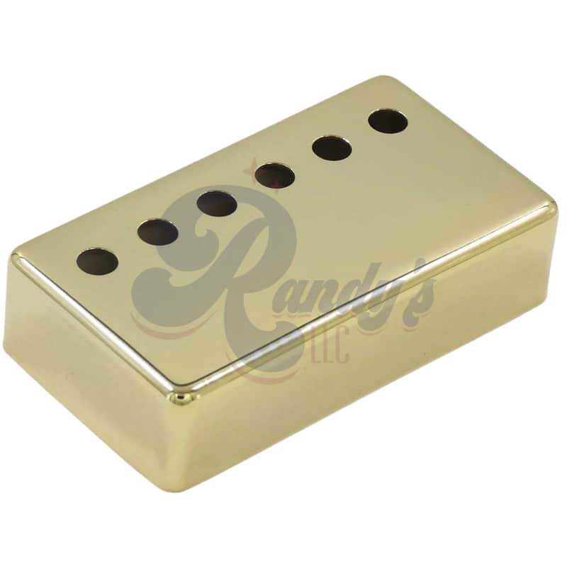 Advanced Plating 1932G Humbucker Pickup Cover (52mm) - Fits Gibson® 498T & 500T-Gold image 1