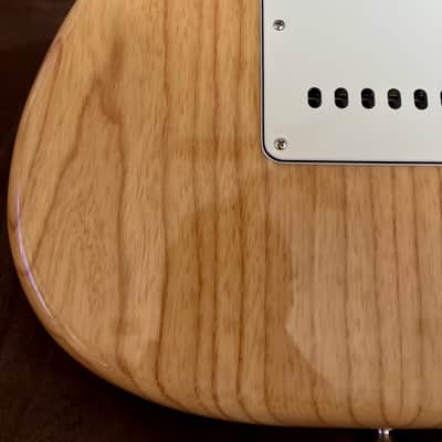 Fender Rarities Series Flame Koa Top American Original '50s Stratocaster with Maple Fretboard 2019 - Natural image 15