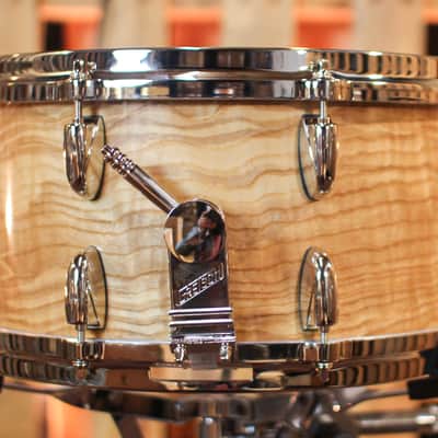 Gretsch 7x14 140th Anniversary USA Custom Figured Ash Snare Drum - #122 of 140 image 2