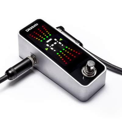 D'Addario PW-CT-20 32-Bit True Bypass Tuner Pedal New - Black image 3