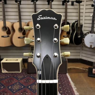 Eastman T184MX All-solid Maple/Mahogany Thinline Hollowbody Classic Finish 2024 Floor Model w/Hard Case image 7