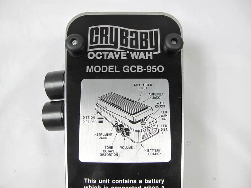Dunlop GCB-95O Cry Baby Octave Wah (Rare) | Reverb
