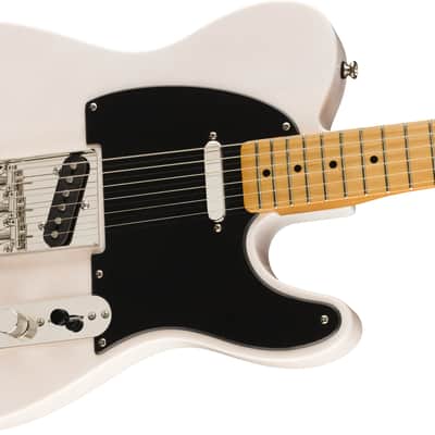 Fender Squier Classic Vibe 50s Telecaster, White Blonde, Maple image 5