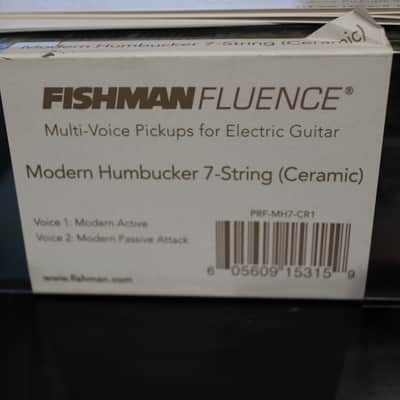 Fishman Fluence Modern 7 Humbuckers Brushed Nickel image 5
