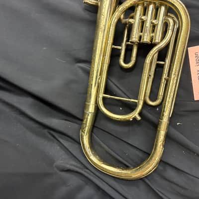 Yamaha YAH 201 Alto Horn Brass Instrument Vintage Untested image 4