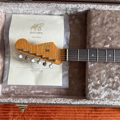 M.B. Guitars 63-S Lake Placid Blue Relic - Early Run! image 3
