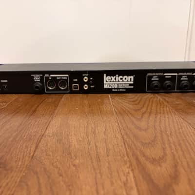 Lexicon MX200 Dual Reverb Effects Processor 2010s - Black imagen 4