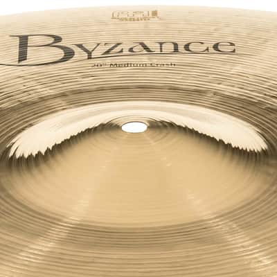 Meinl Byzance Brilliant Medium Crash Cymbal 20 image 5