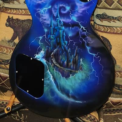 Gibson Custom Shop Hand Painted LP one of a kind crafted image 8