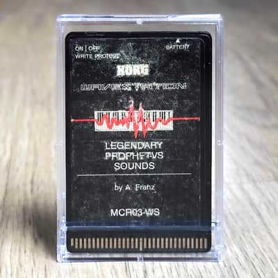Korg Wavestation MCR03-WS Legendary Prophet VS Sounds // Voice Data Memory Card // ULTRA RARE
