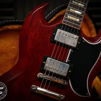 2024 Gibson USA Custom Shop 61' SG Standard VOS Cherry Red image 3