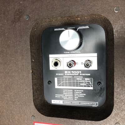Coral BX 1001 3 Way Speaker System | Reverb