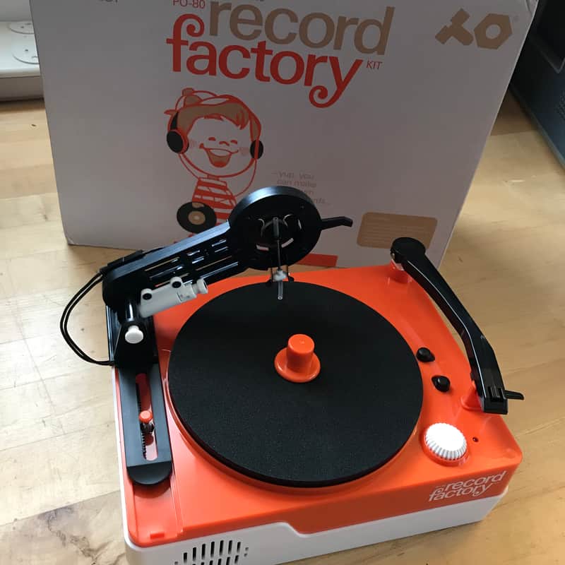 Teenage Engineering PO-80 Record Factory (record player/writer