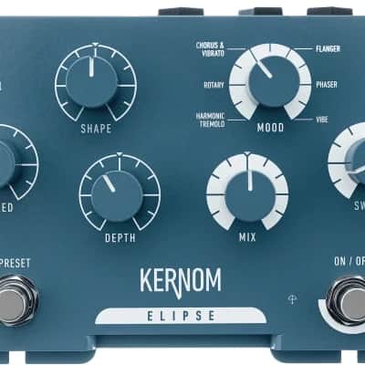Kernom ELIPSE - Multi Modulation Pedal with Analog warmth and MIDI controls image 1