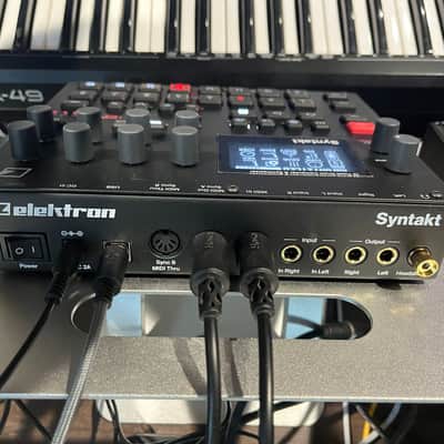 Elektron Syntakt 12 Track Drum Computer & Synthesizer 2022- Present - Black image 2