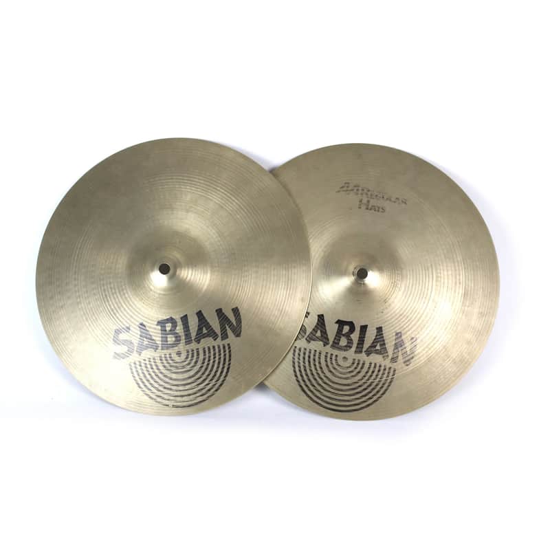 Sabian 13" AA Regular Hi-Hat Cymbals (Pair) 1985 - 2001 image 1