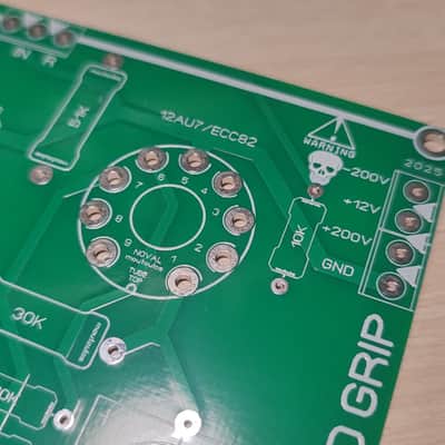 Tube Audio Stereo PreAMP PCB Grounded Grid (GG) image 5