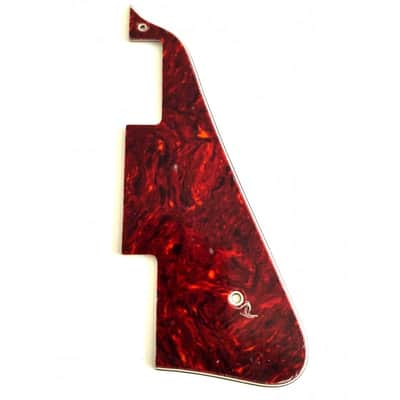Tortoise 4 ply Pickguard for Gibson Les Paul standard or custom with Humbuckers image 2
