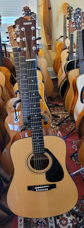 Yamaha FD01S Solid-Top Dreadnought Acoustic Guitar image 1